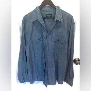 Eddie Bauer denim shirt size XL